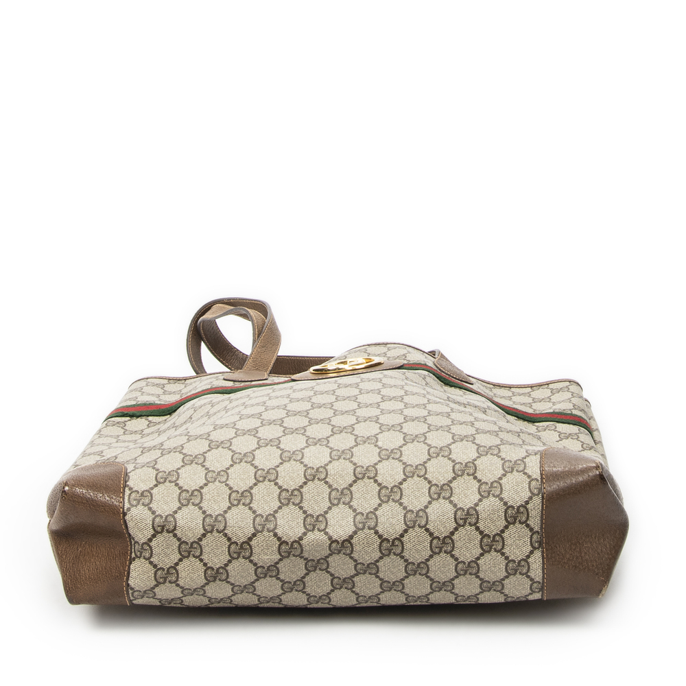 Gucci Vintage Web Vertical Tote - Picture 6 of 10